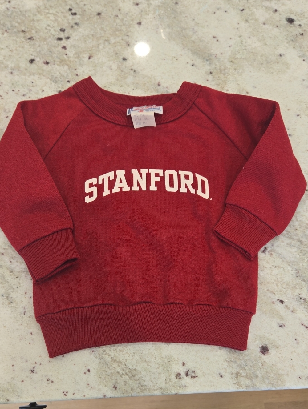 Stanford Toddler Red Crew Sweatshirt